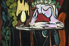 Pablo Picasso 1934 Reading at a Table - New York Metropolitan Museum Of Art.jpg
